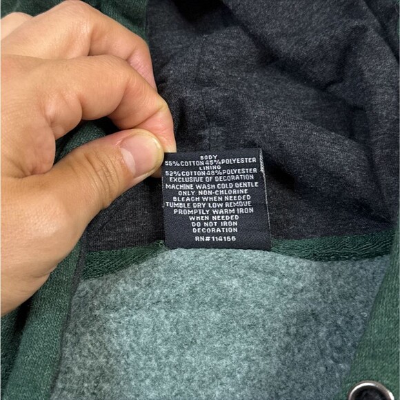 Michigan State Spartans Women's Hooded Sweatshirt Embroidered MSU Hoodie Sz Lrg - Picture 9 of 9